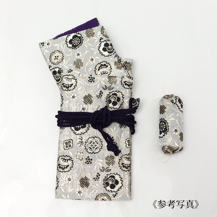 笙袋 化繊金襴