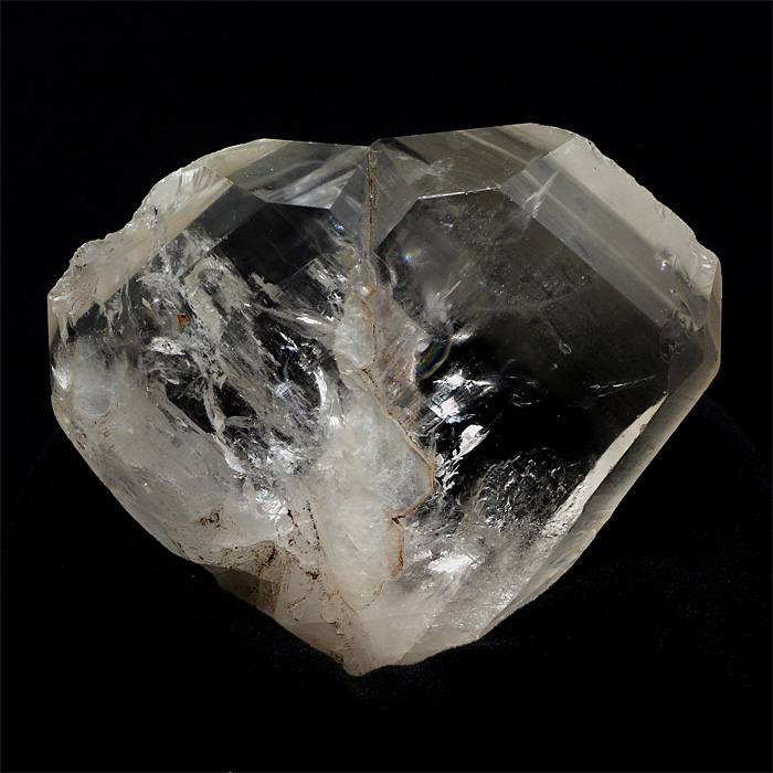 水晶 原石 日本式双晶