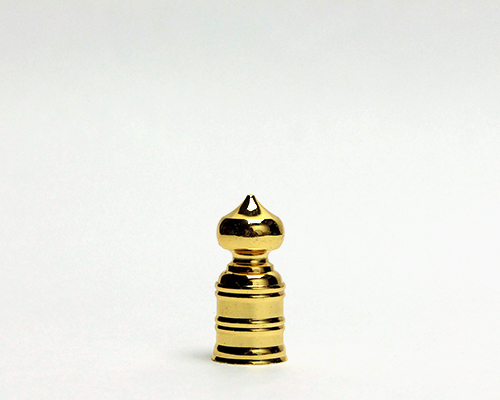 小型儀宝珠 真鍮製 本金鍍金 4分