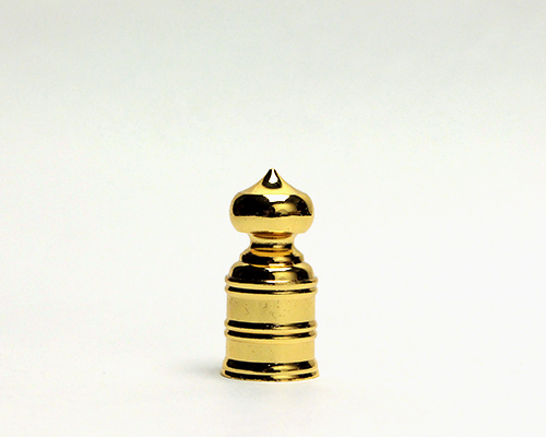 小型儀宝珠 真鍮製 本金鍍金 5分
