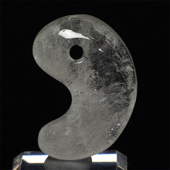 古代勾玉 水晶 （黒平鉱山産）