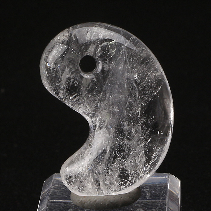 古代勾玉 水晶 （黒平鉱山産）