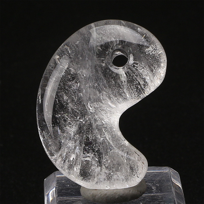 古代勾玉 水晶 （黒平鉱山産）